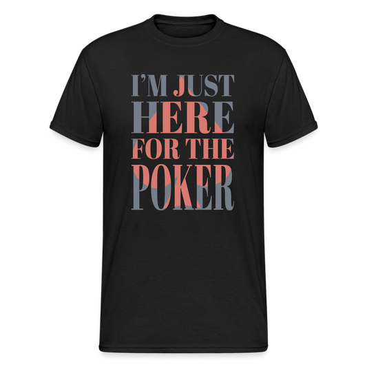 Poker - Herren Premiumshirt - Schwarz