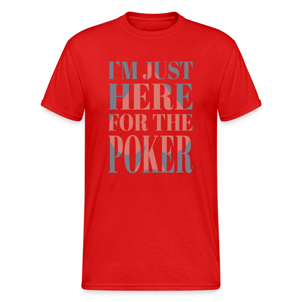 Poker - Herren Premiumshirt - Rot