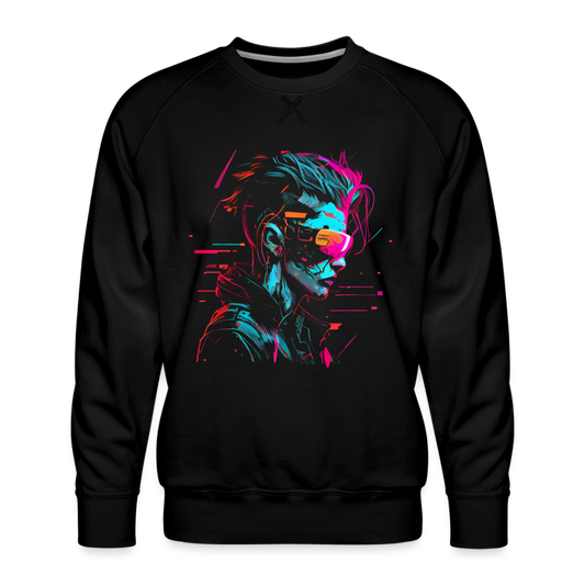 Cyberpunk - Herren Premium Sweatshirt - Schwarz