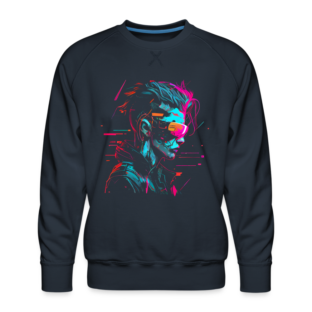 Cyberpunk - Herren Premium Sweatshirt - Navy