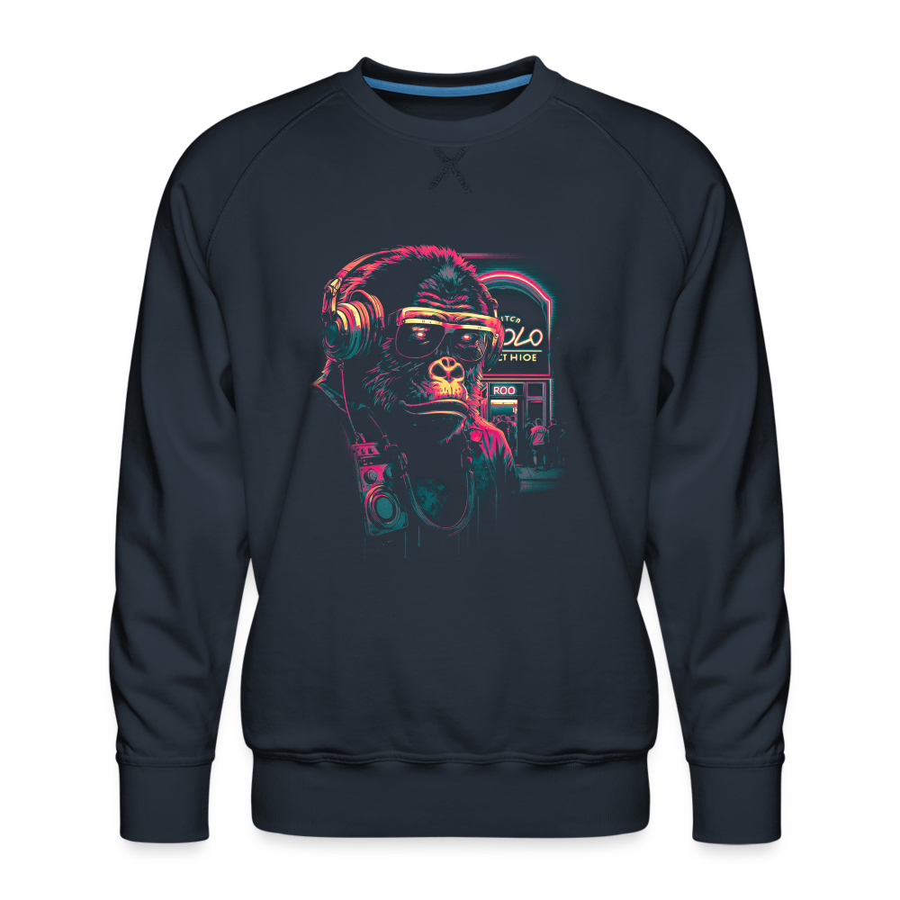 Gorilla - Herren Premium Sweatshirt - Navy