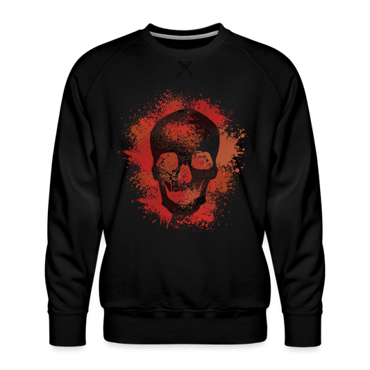 Grunge skull - Herren Premium Sweatshirt - Schwarz