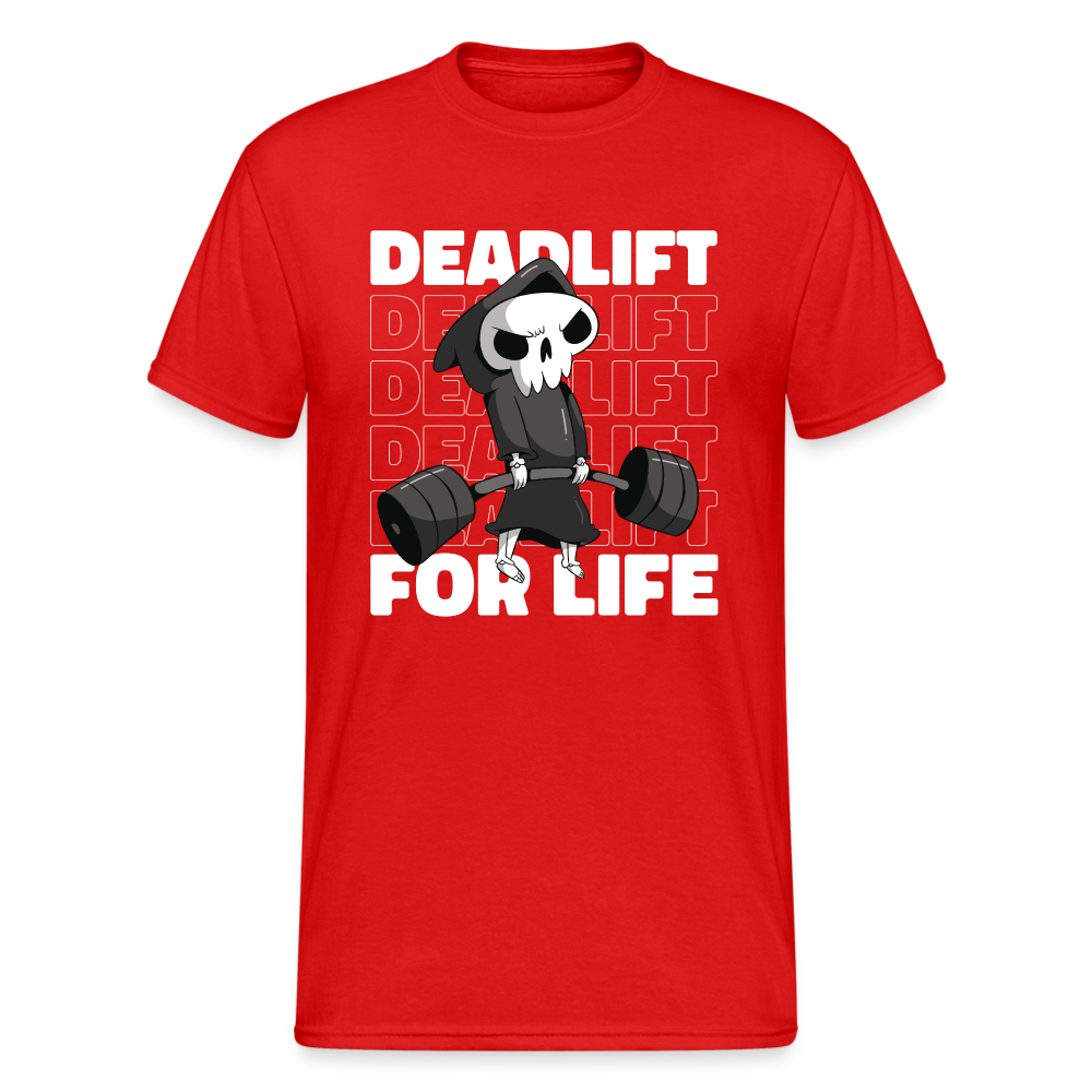 Deadlift for life - Herren Premiumshirt - Rot