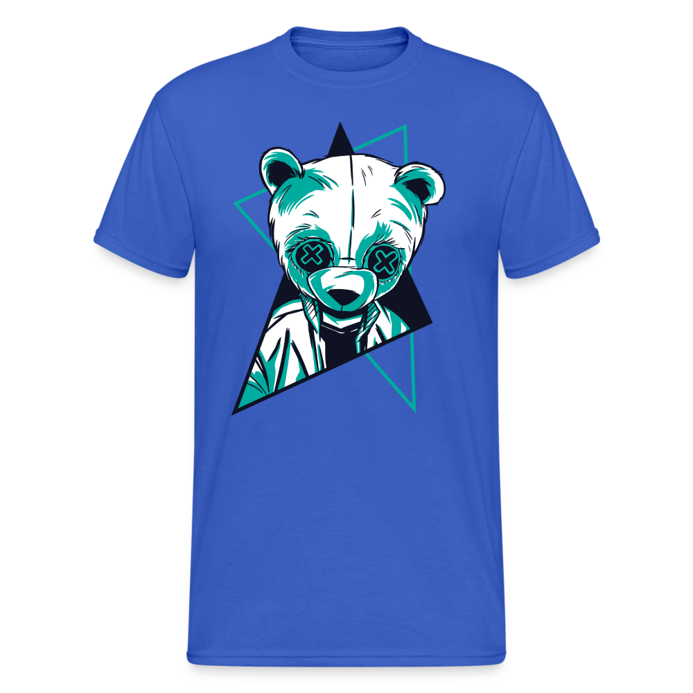 Panda - Herren Premiumshirt - Königsblau