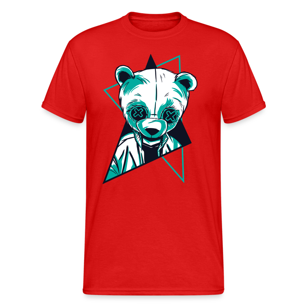 Panda - Herren Premiumshirt - Rot