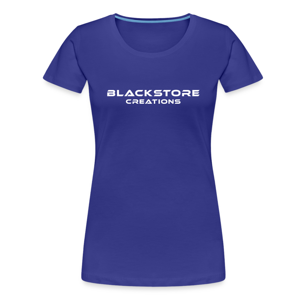 BLACKSTORE CREATIONS - Frauen Premiumshirt - Königsblau
