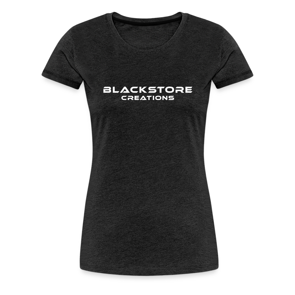 BLACKSTORE CREATIONS - Frauen Premiumshirt - Anthrazit