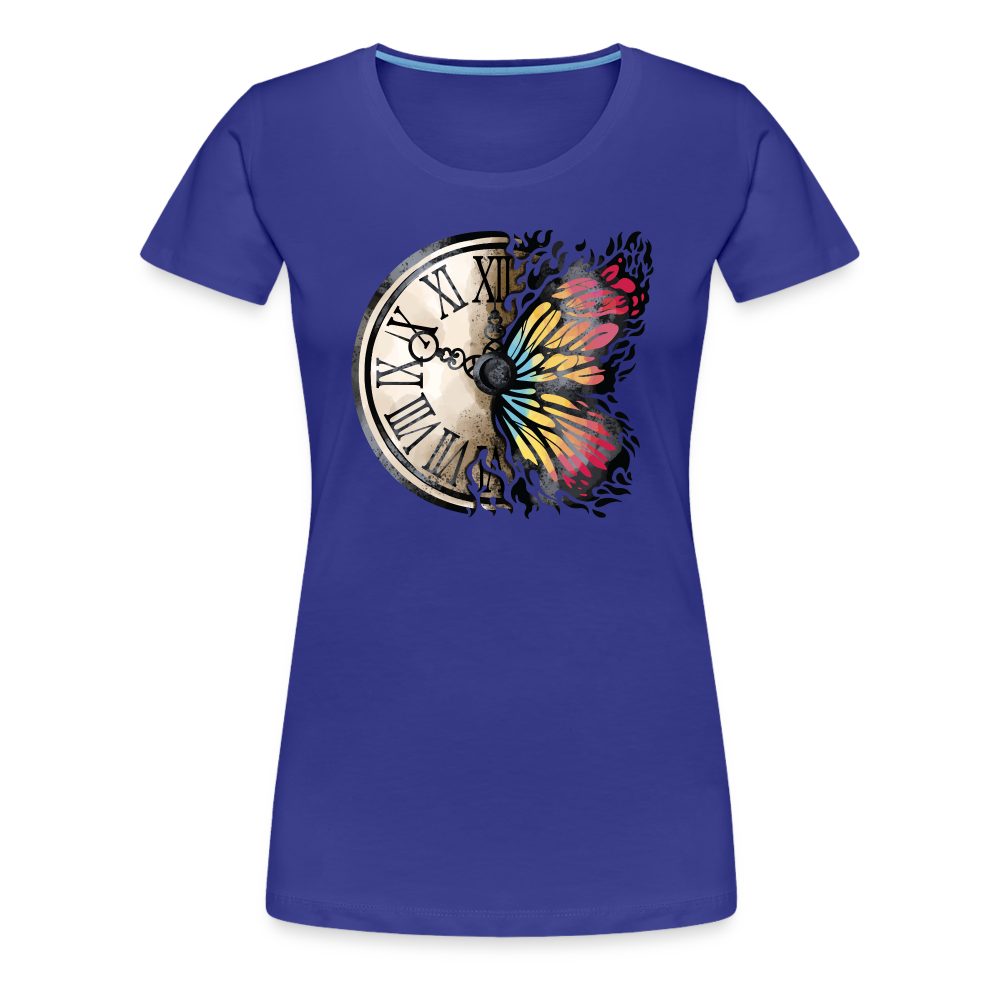 Time for butterflies - Frauen Premiumshirt - Königsblau