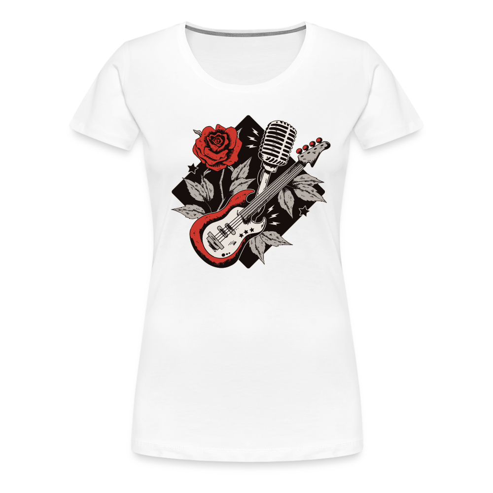 Rockabilly - Frauen Premiumshirt - weiß
