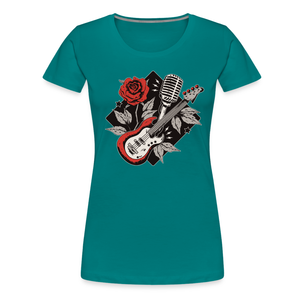 Rockabilly - Frauen Premiumshirt - Divablau