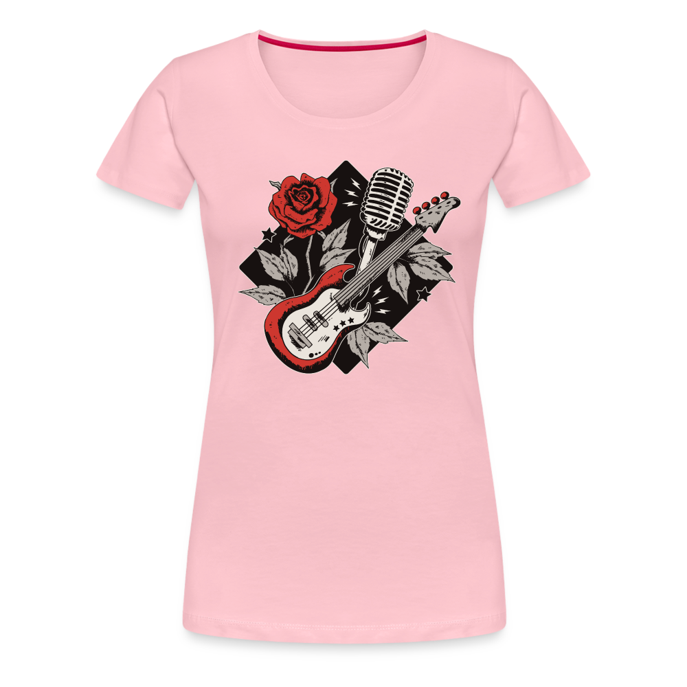 Rockabilly - Frauen Premiumshirt - Hellrosa