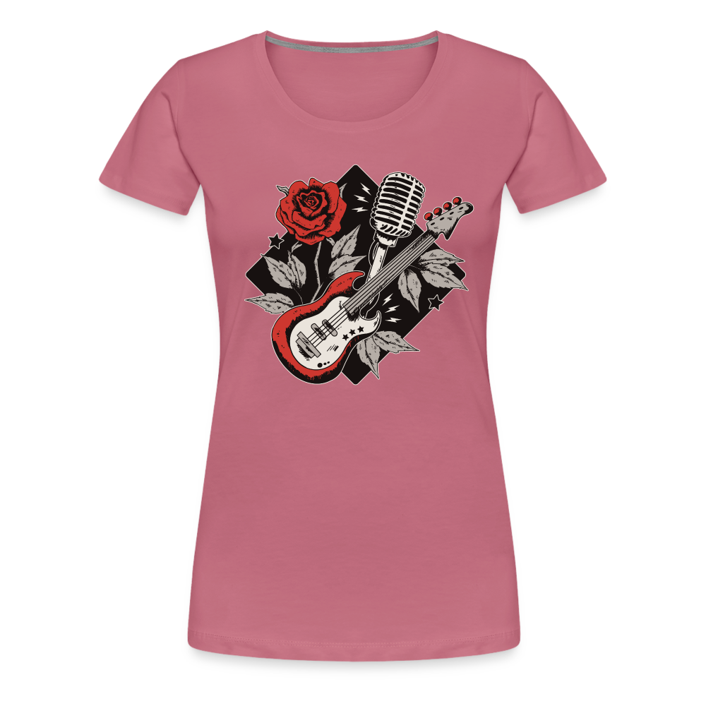 Rockabilly - Frauen Premiumshirt - Malve