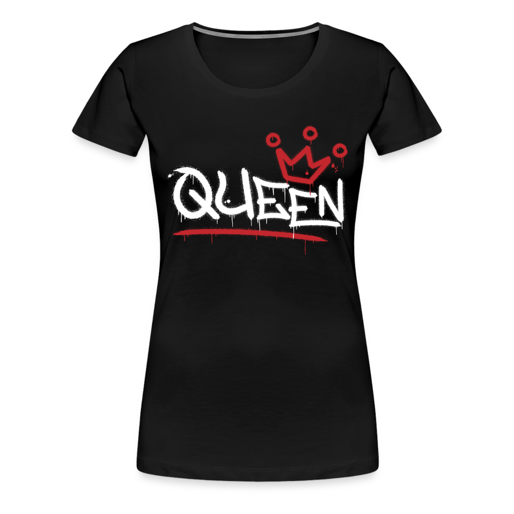 Queen - Frauen Premiumshirt - Schwarz
