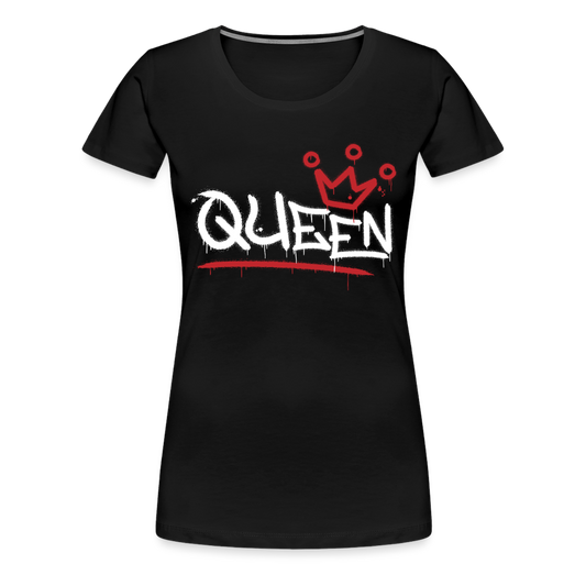 Queen - Frauen Premiumshirt - Schwarz