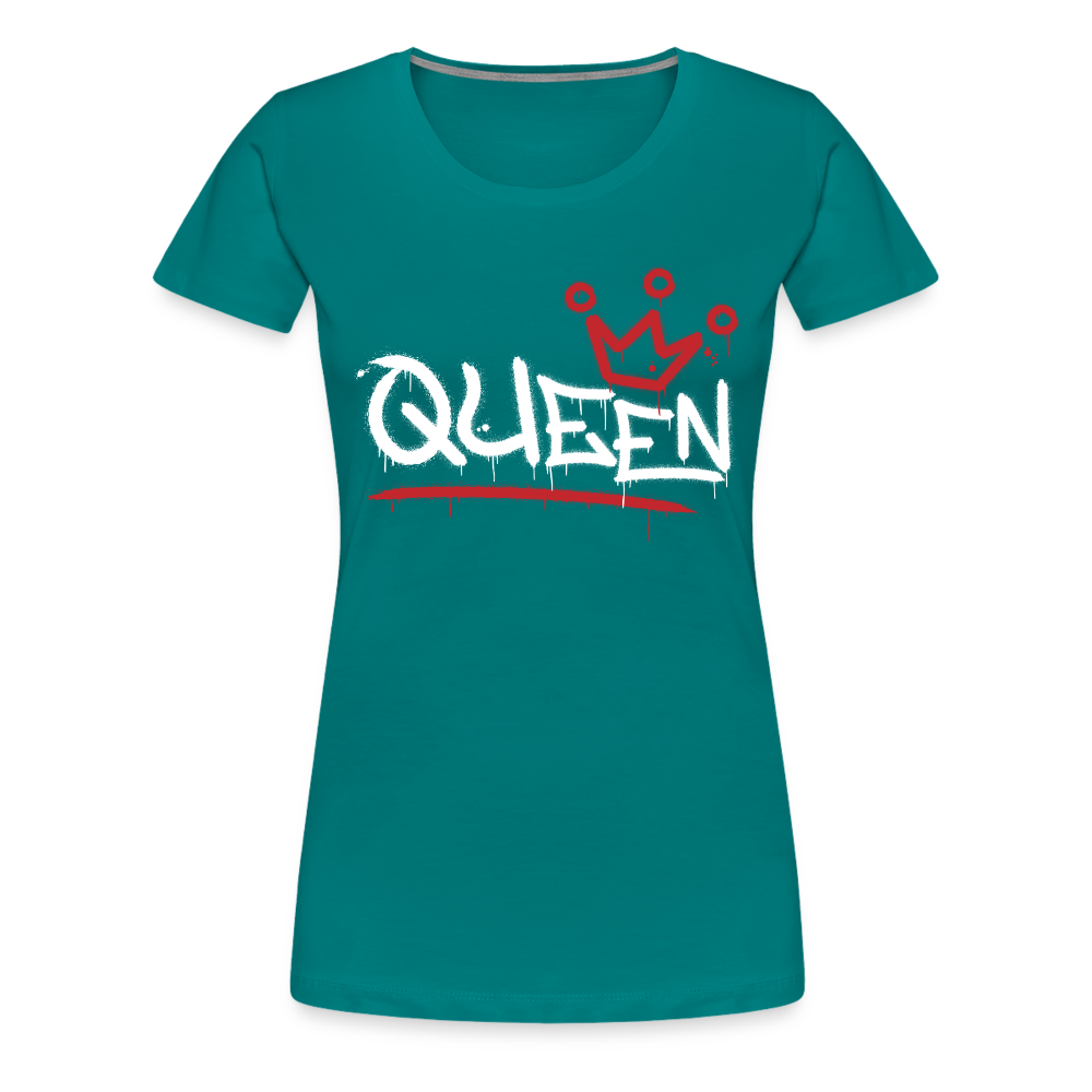 Queen - Frauen Premiumshirt - Divablau