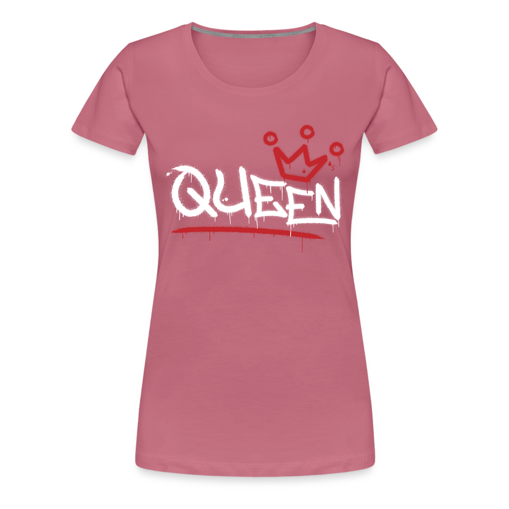 Queen - Frauen Premiumshirt - Malve