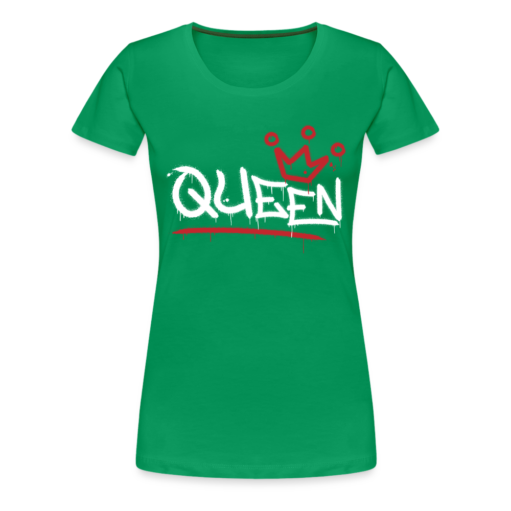 Queen - Frauen Premiumshirt - Kelly Green