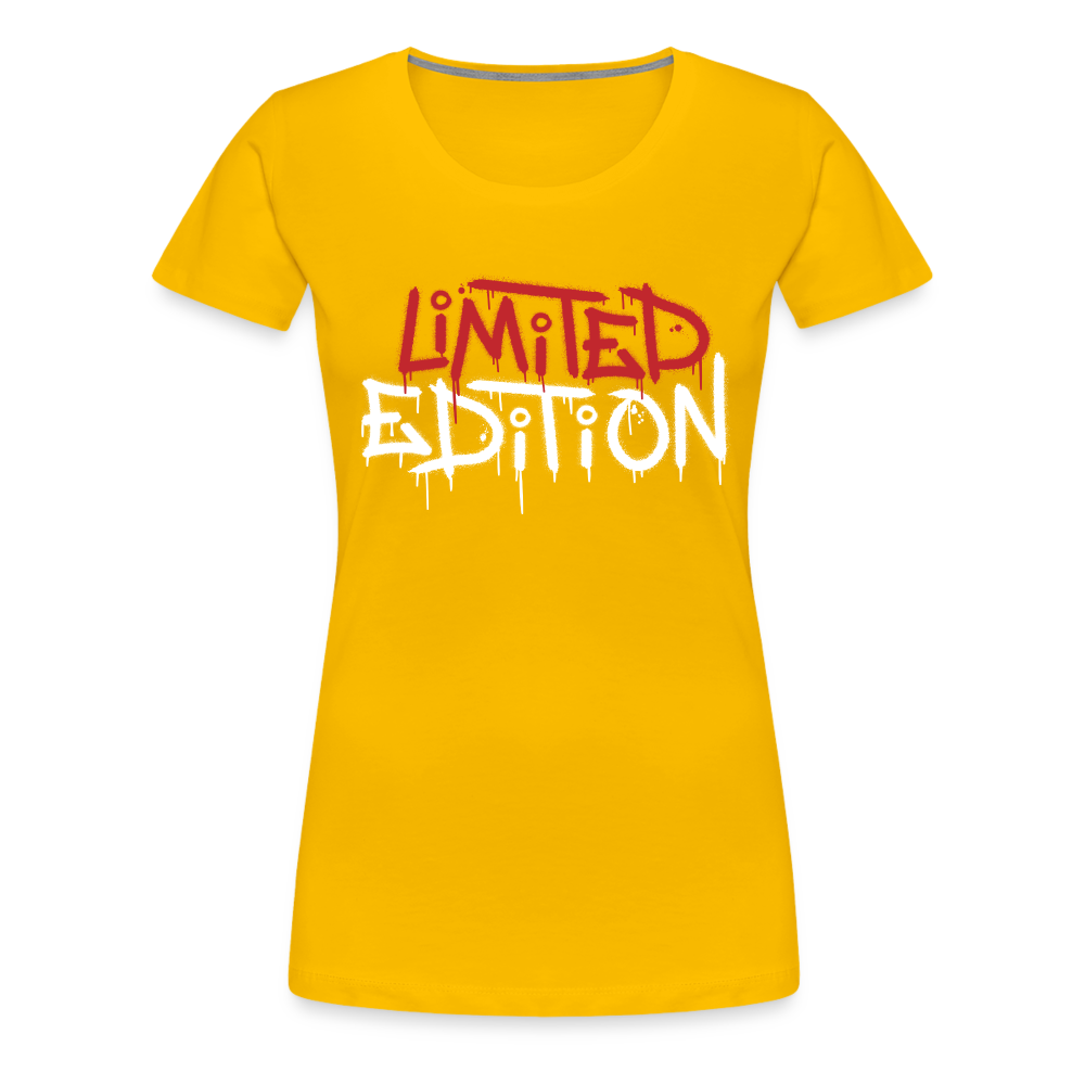 Limited Edition - Frauen Premiumshirt - Sonnengelb