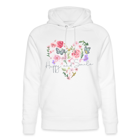 Happy Flower - Frauen Premium Hoodie - weiß